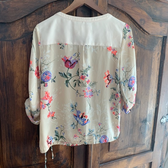 SOLD - MEXX Satin Floral Blouse - Picture 4 of 5